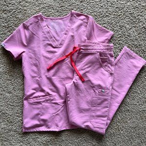 Chalk Pink FIGS XXS Set